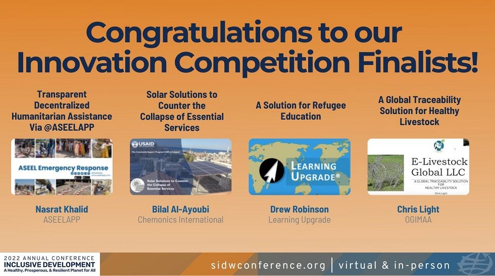 Aseel Among Finalists in SID-US Innovation Competition photo