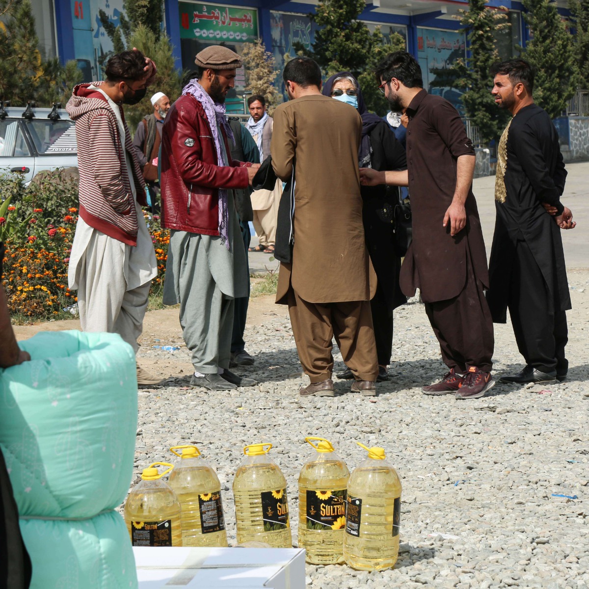 Fundraiser for Displaced Afghans in Azadi Park, Kabul
