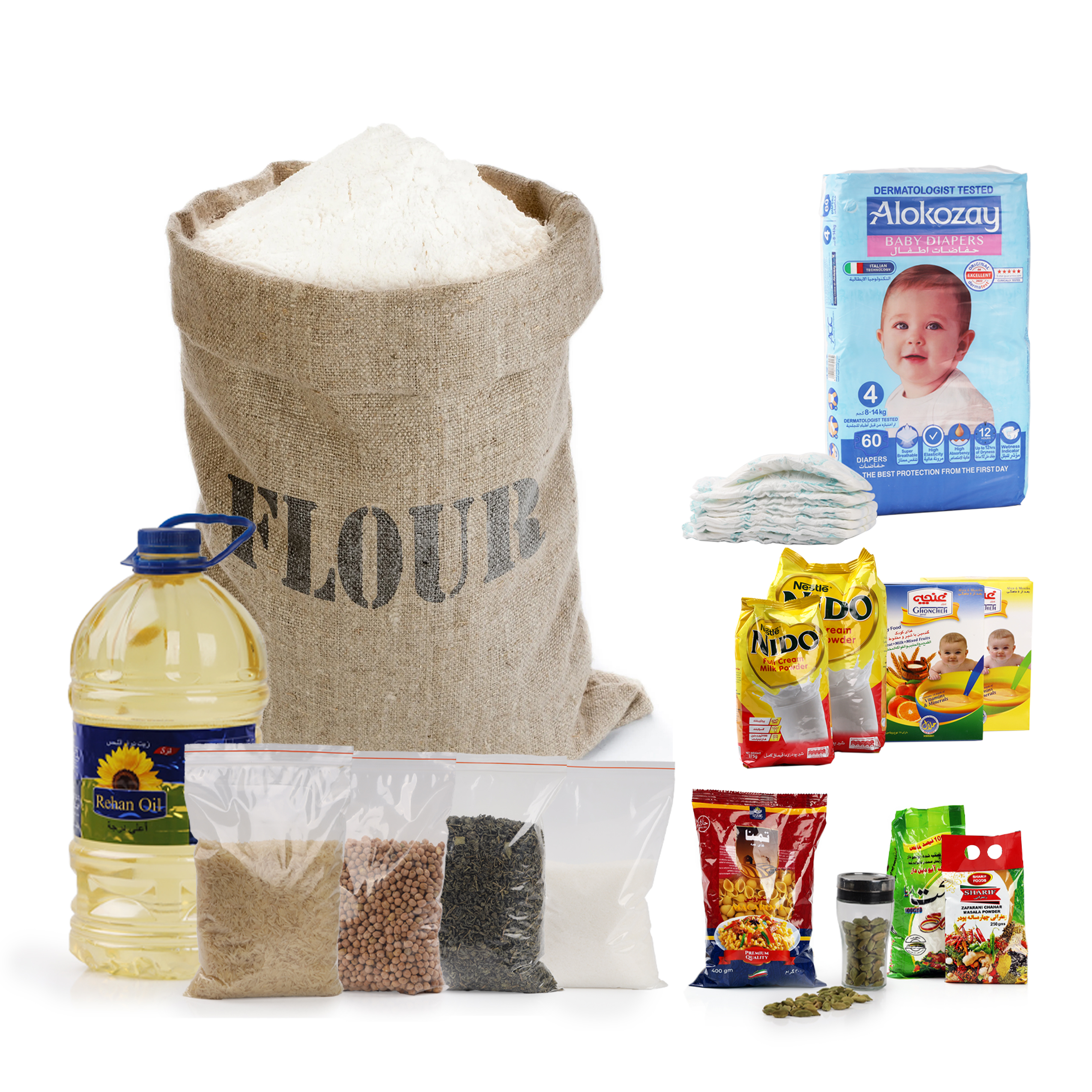 Emergency Child Relief + Food Package