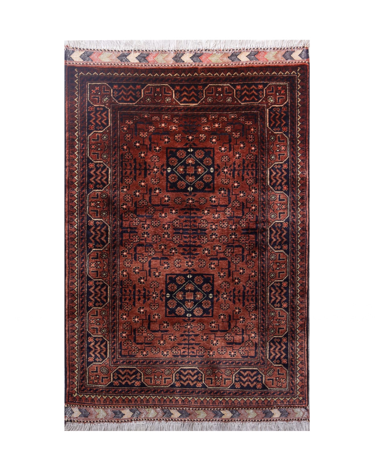 Authentic Handmade Wool Rug , Watani Wool Persian Desgin Carpet