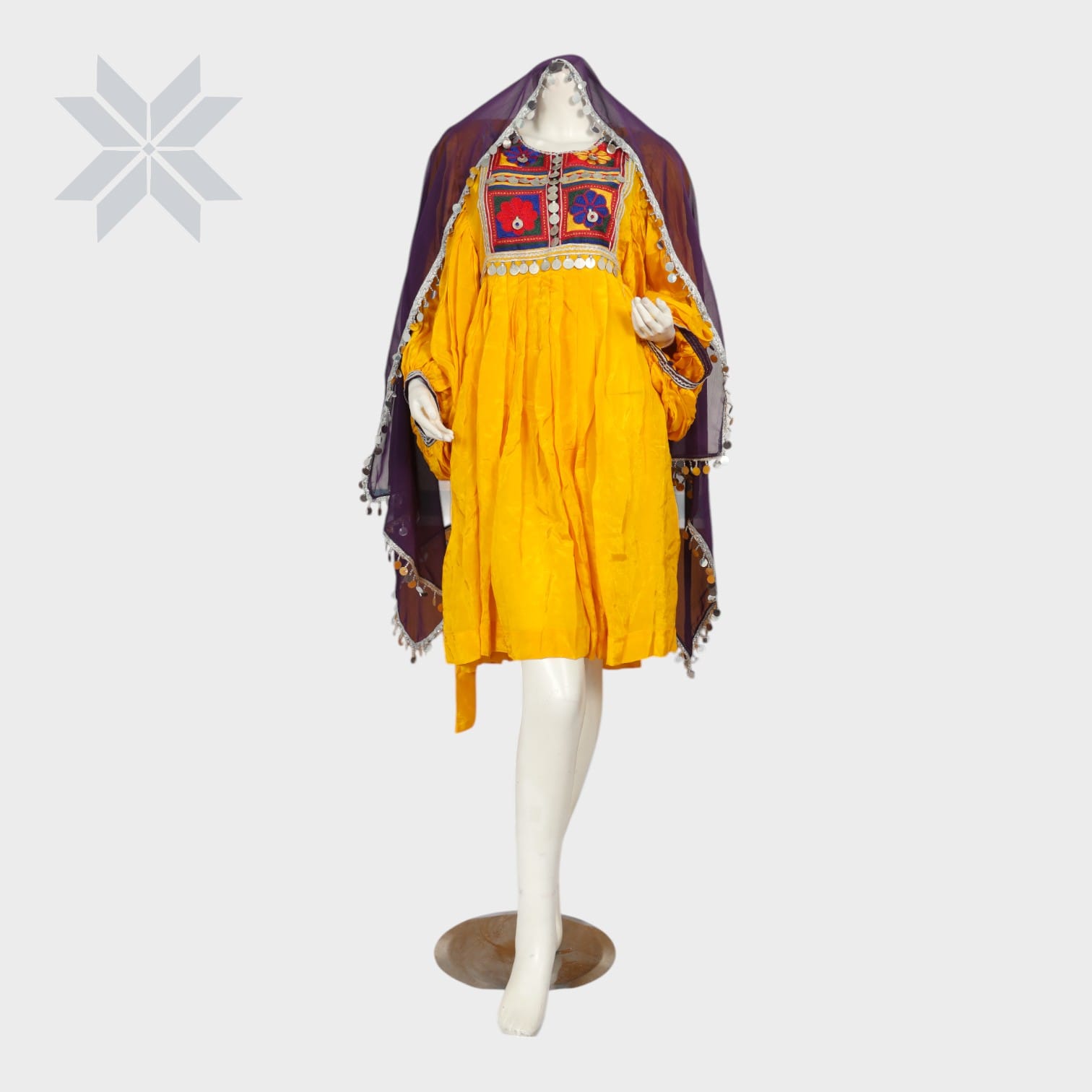 Golden Dawn Kuchi Dress Set