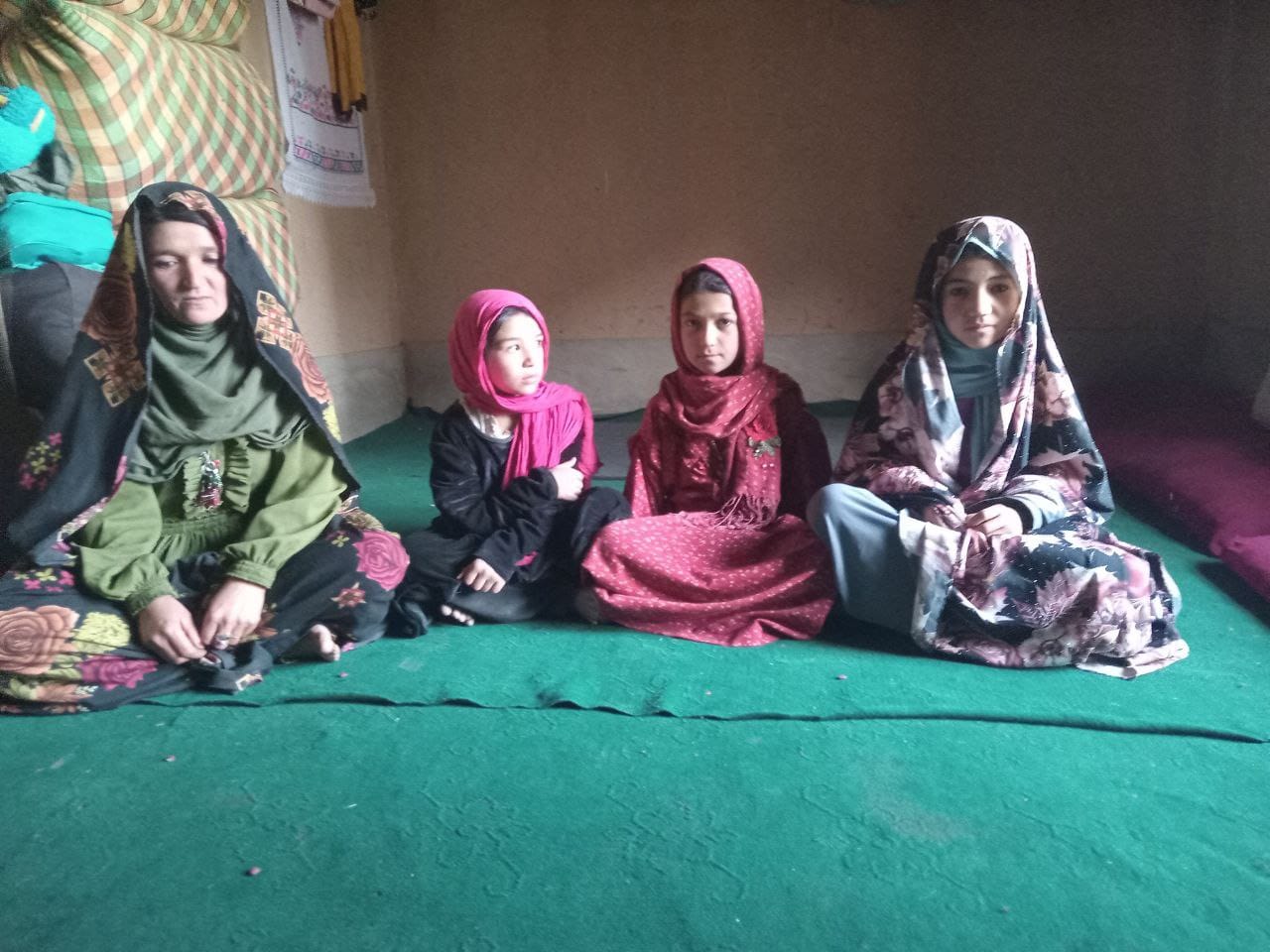 Helping a widow and three orphans. 1