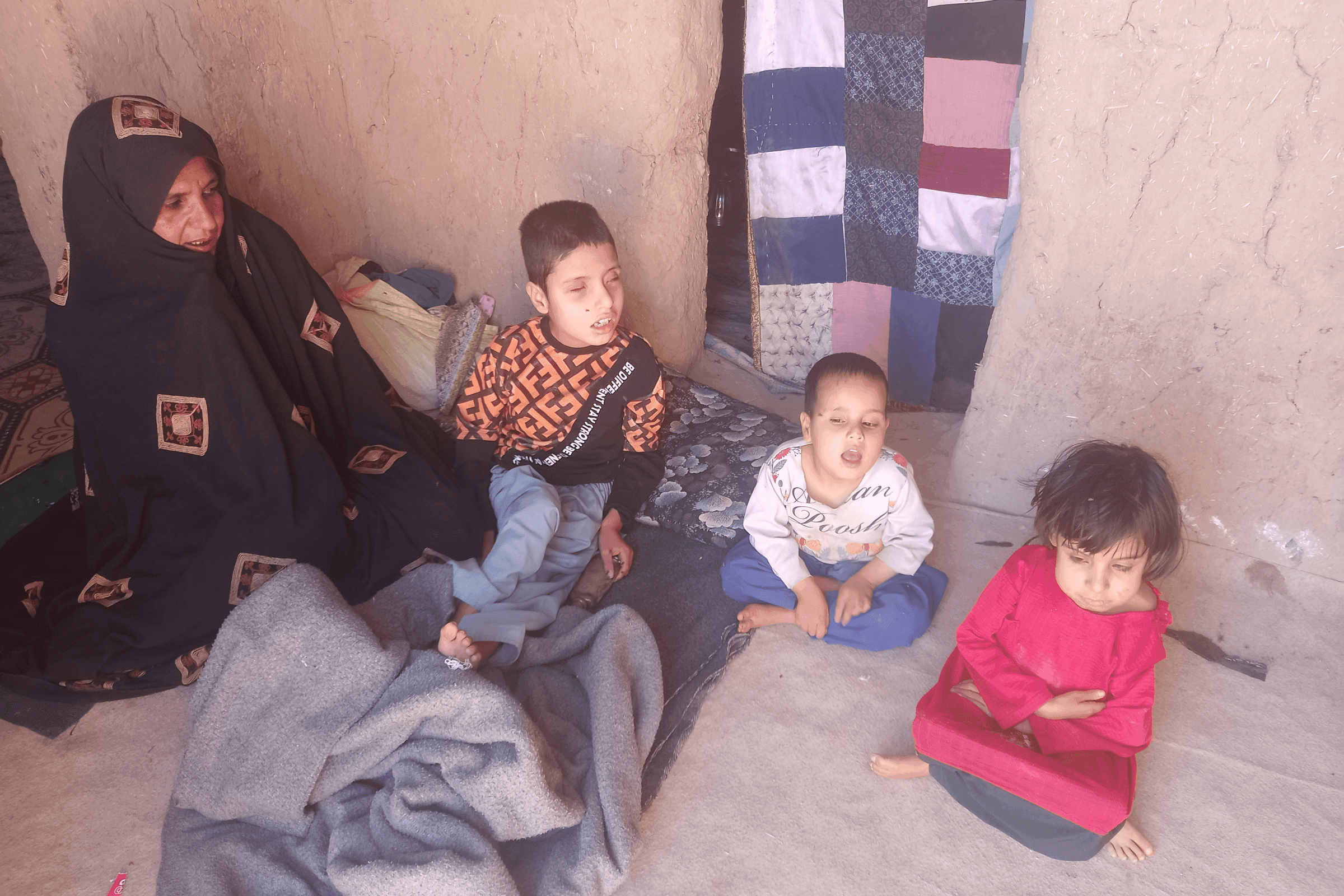  Help Shireen Gul and Her Three Disabled Children