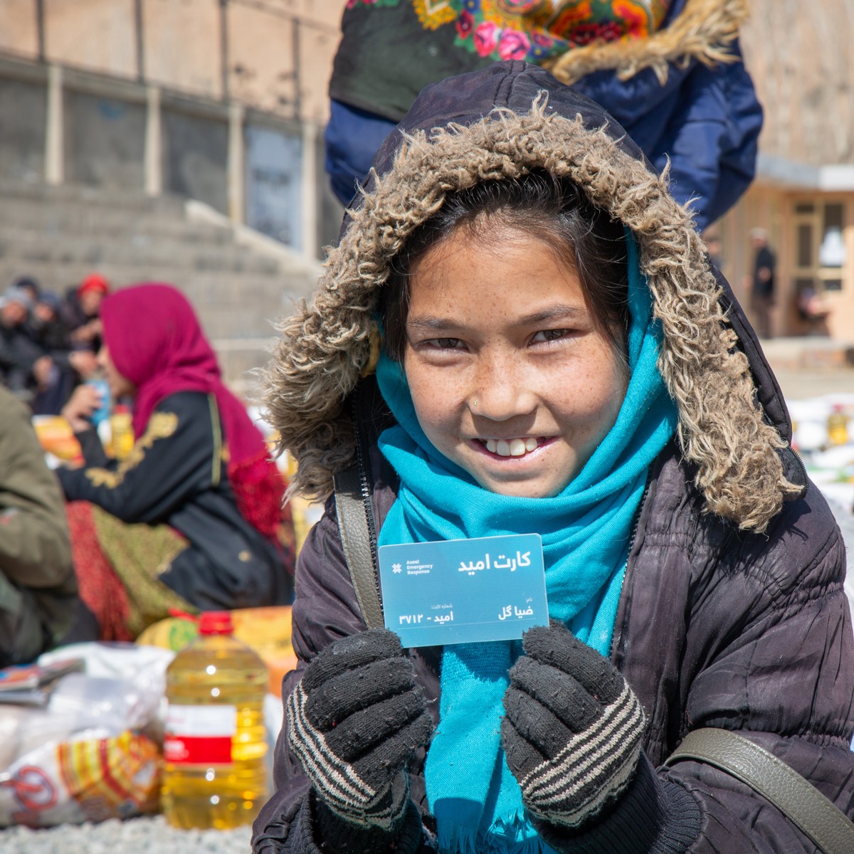 Food Support for Needy Families in Bamyan Province