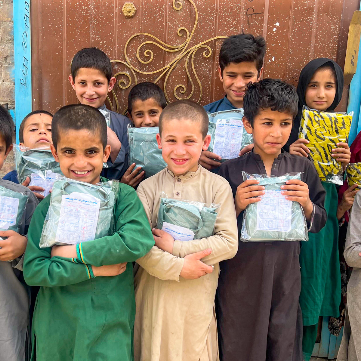 Smiles, Joy and Eid Gifts