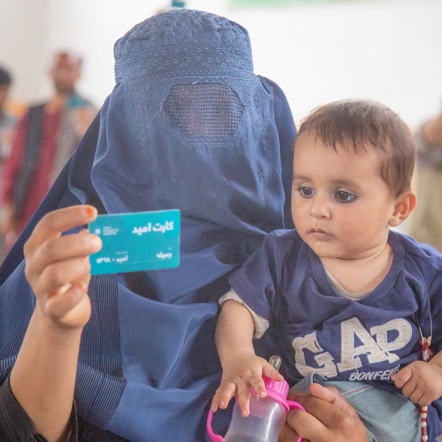 “Omid ID Support me: now I can provide proper nutrition for my baby for a month. This assistance has been a blessing and has given me hope for a healthier and brighter future for my child.”