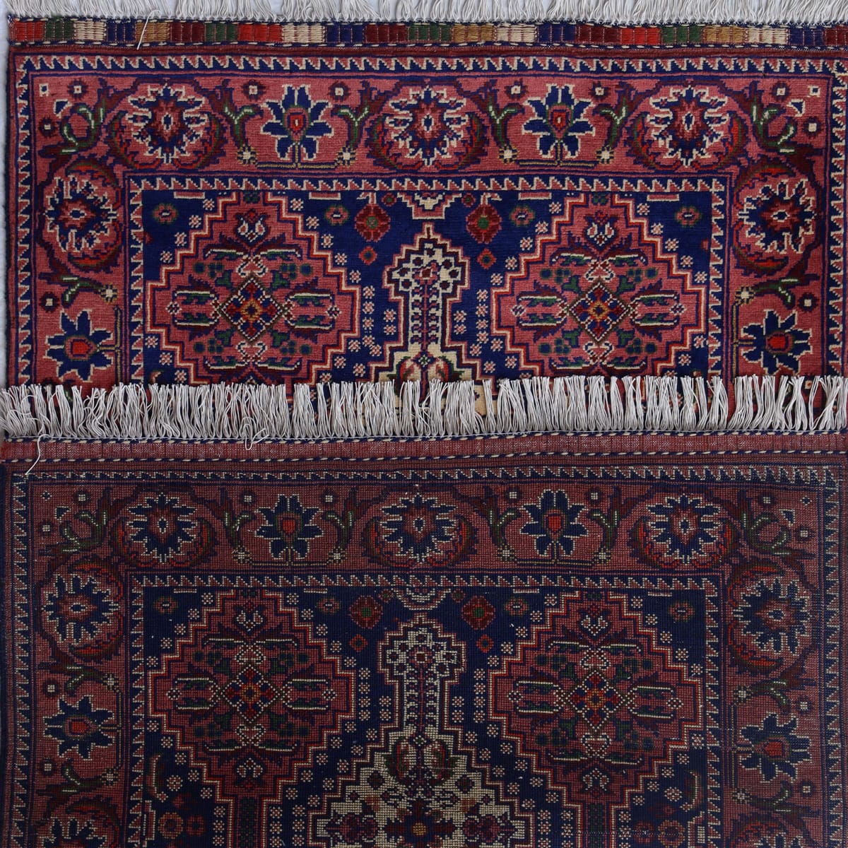 Hand-Knotted Yusuf Bay Wool Rug – Made in Afghanistan