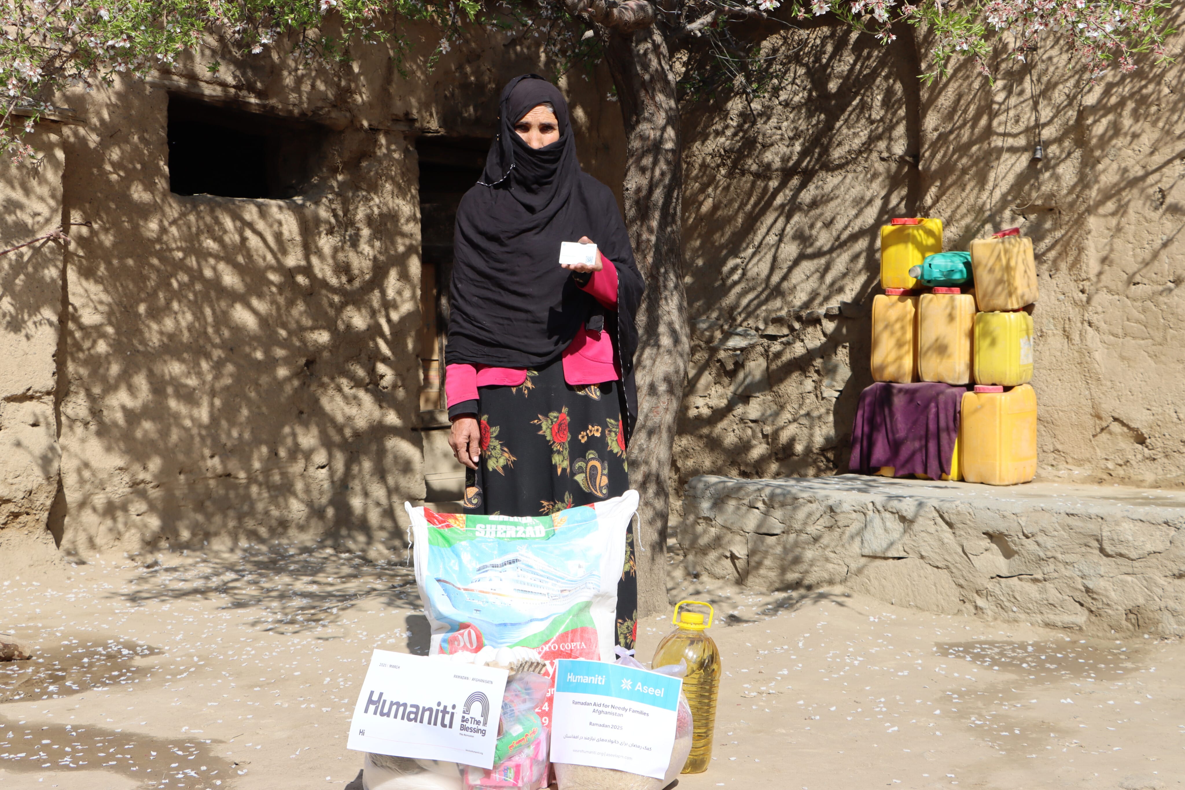 Help Mah Begum Who is a Widow overcome the difficulties of life