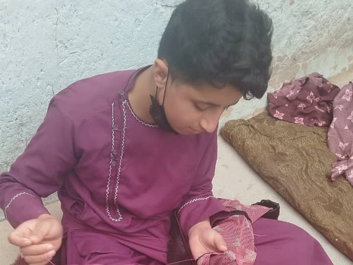 Supporting a 15-year-old orphan who is the head of the family 
