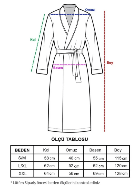 UNISEX SOHO PIQUE BATHROBE