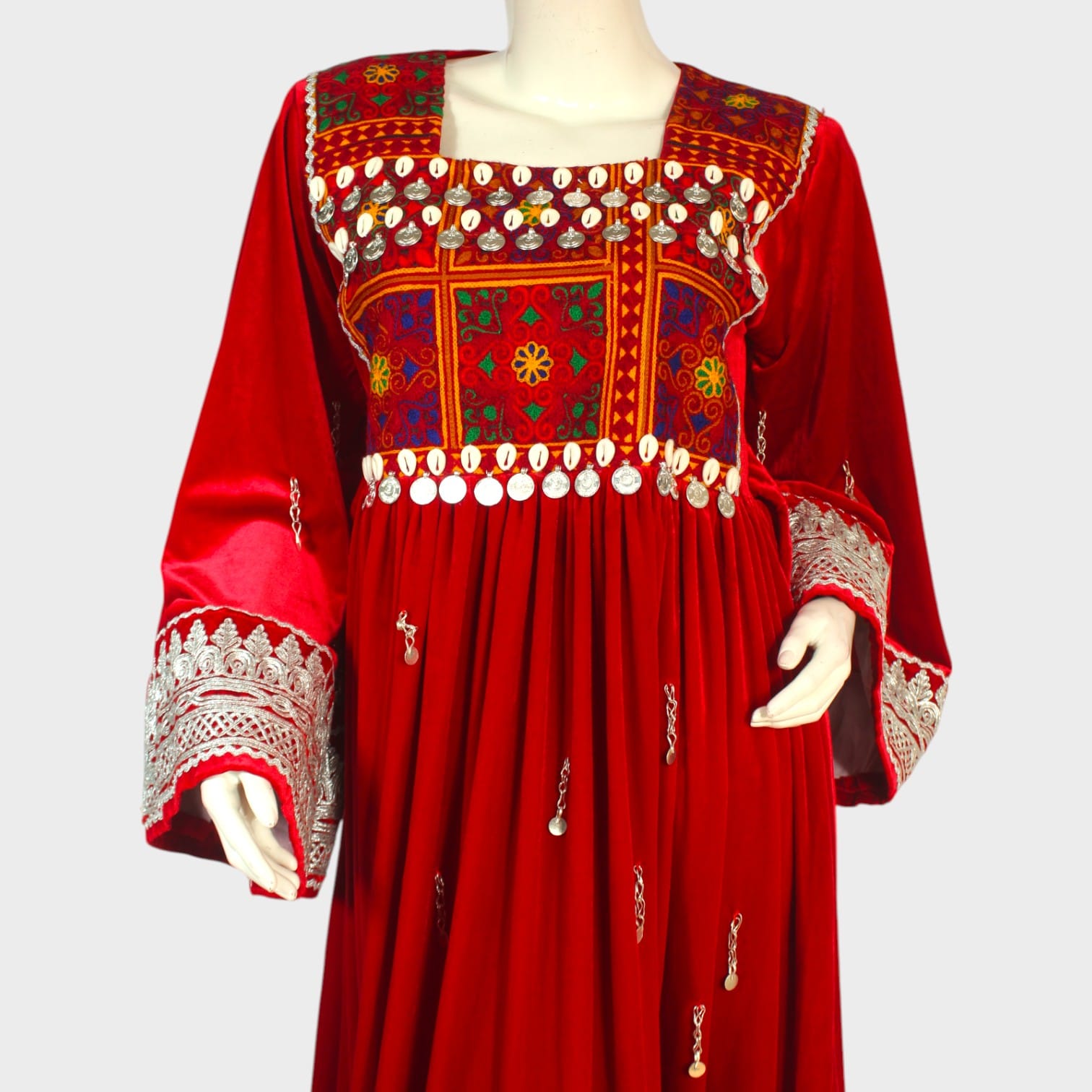 Surkh Sitara Afghani Dress