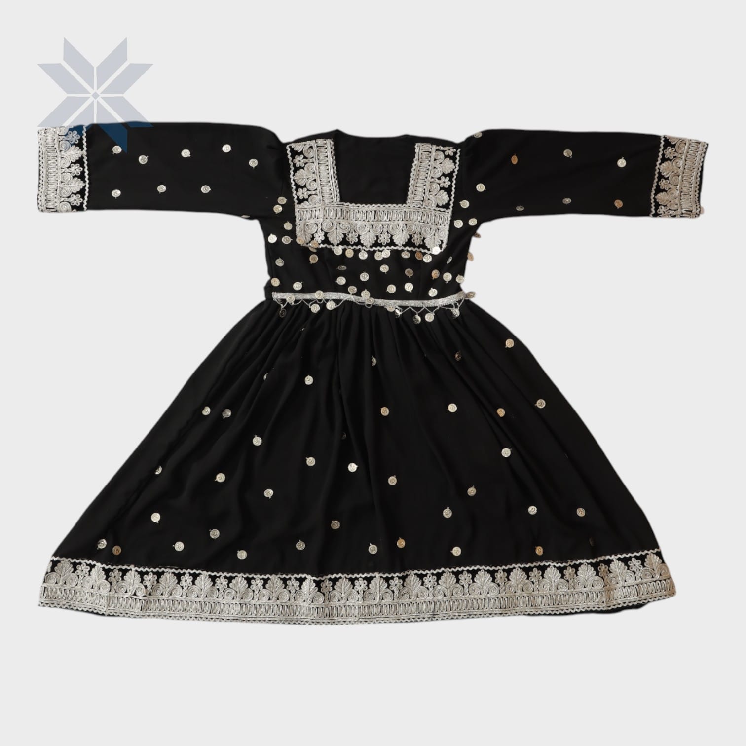 Noor-E-Zar Black Traditional Dress