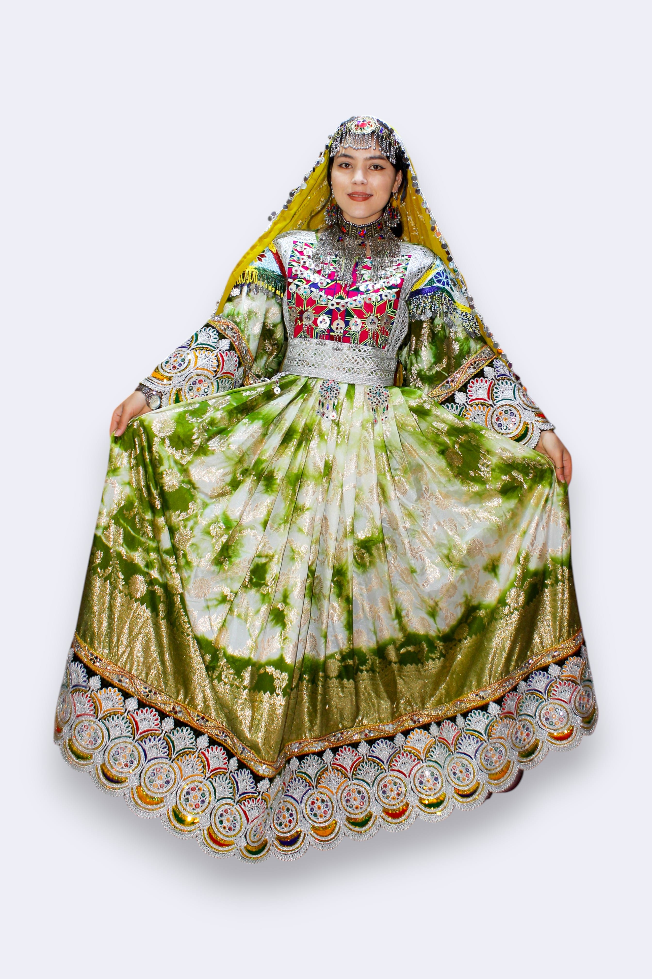 Beautiful Gande Afghani  |  Afghan Handmade Wedding Clothes