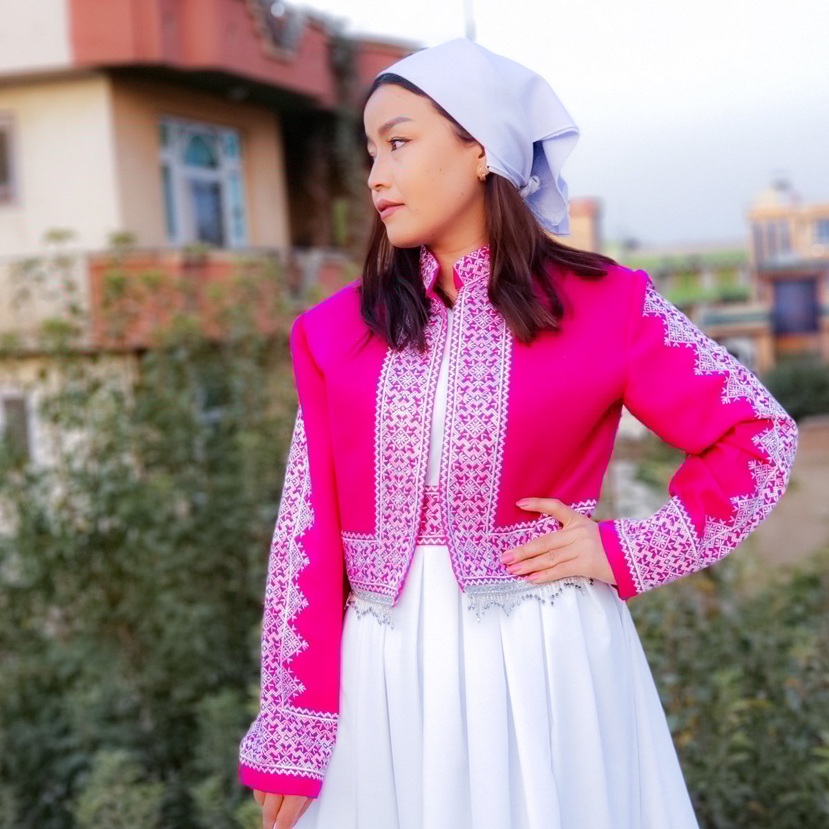Hazargi Design Party Dress | Hand-embroidered Women Dress