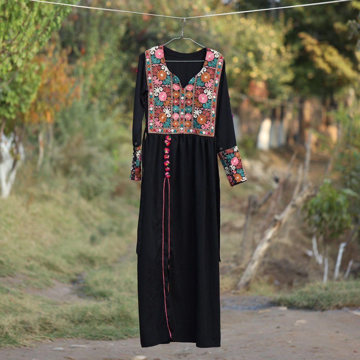 Handmade Afghan Embridory Dress