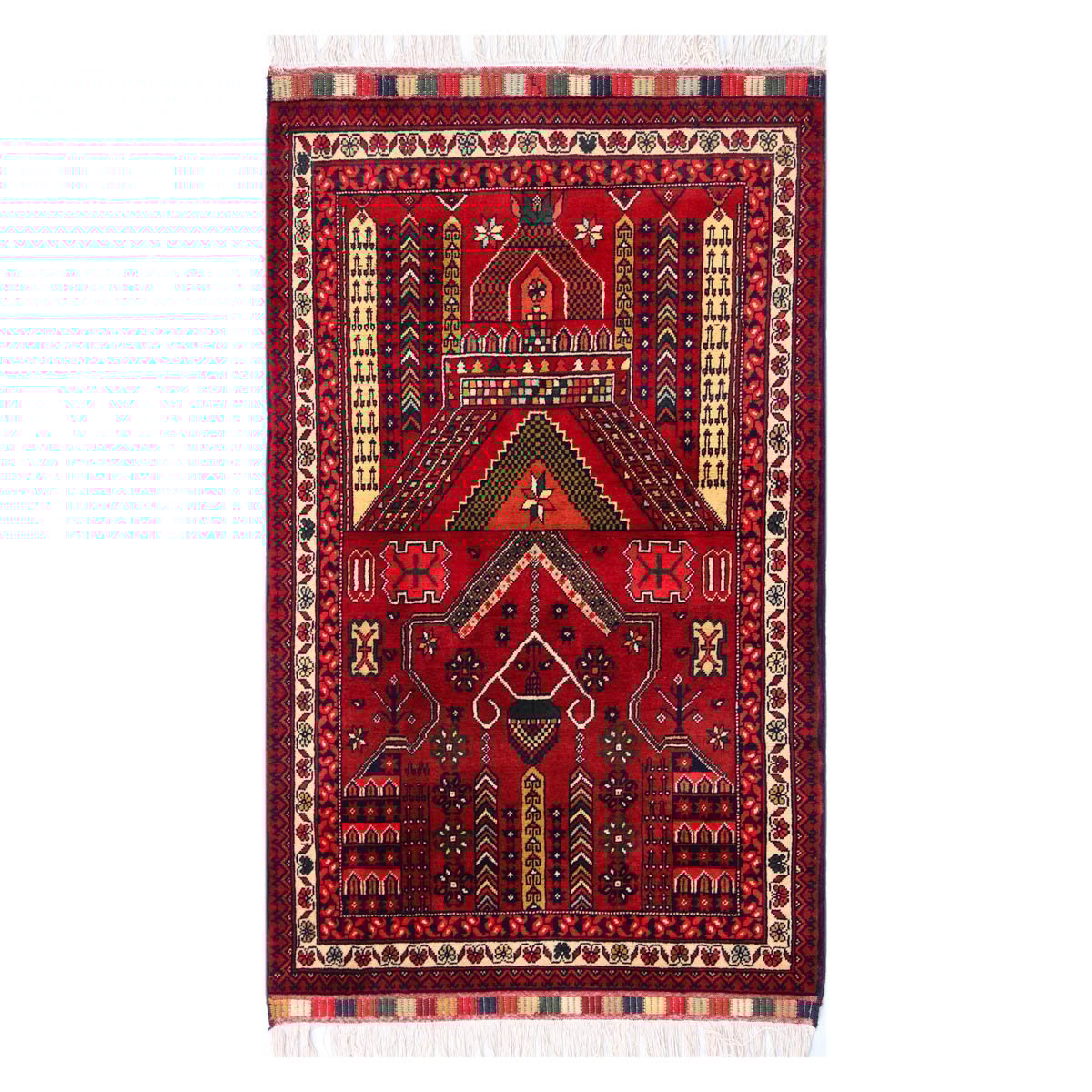 Small Rug mat Prayer Map 