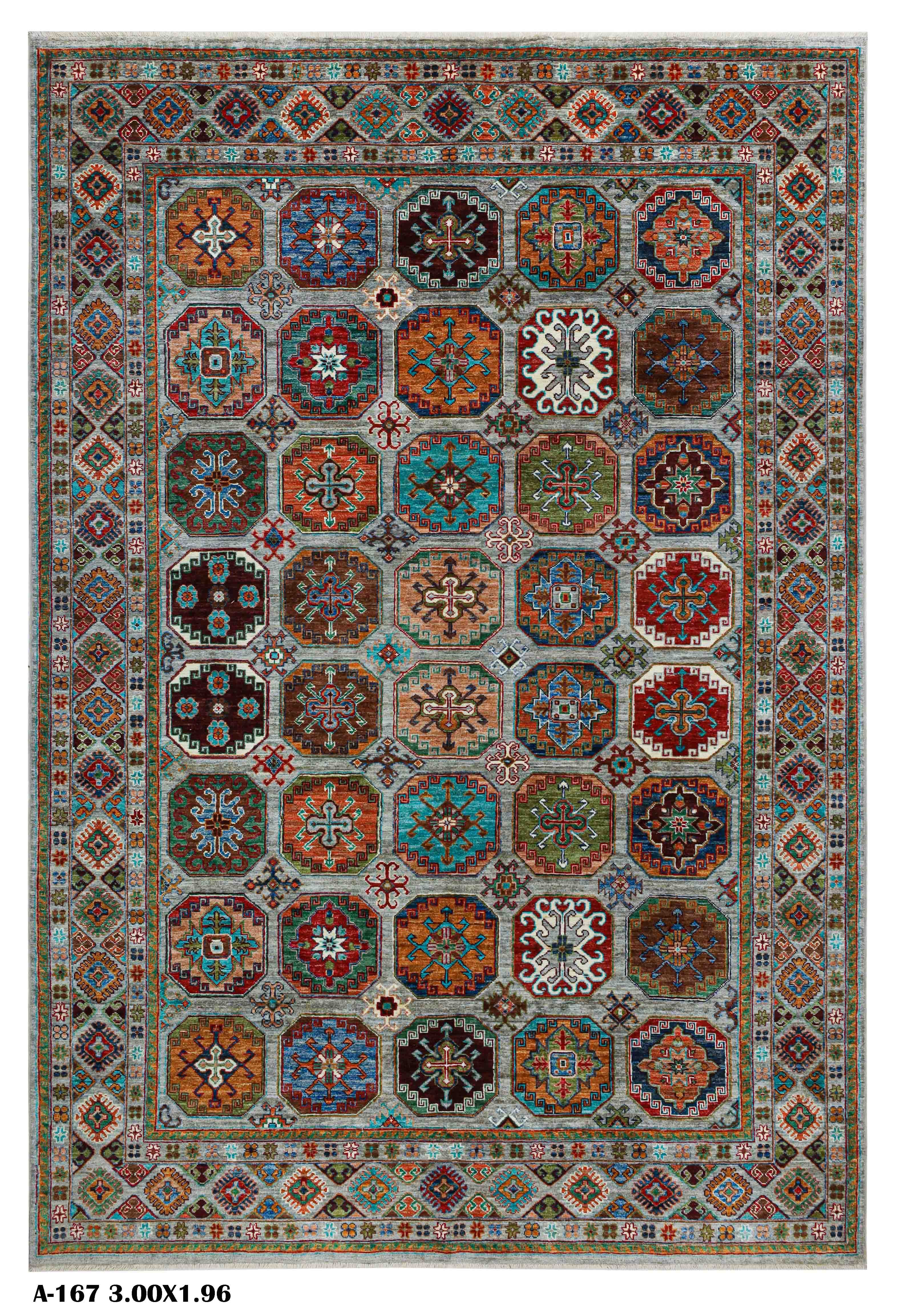 Elephant Foot Handmade Carpet | Afghan Beautiful Rug