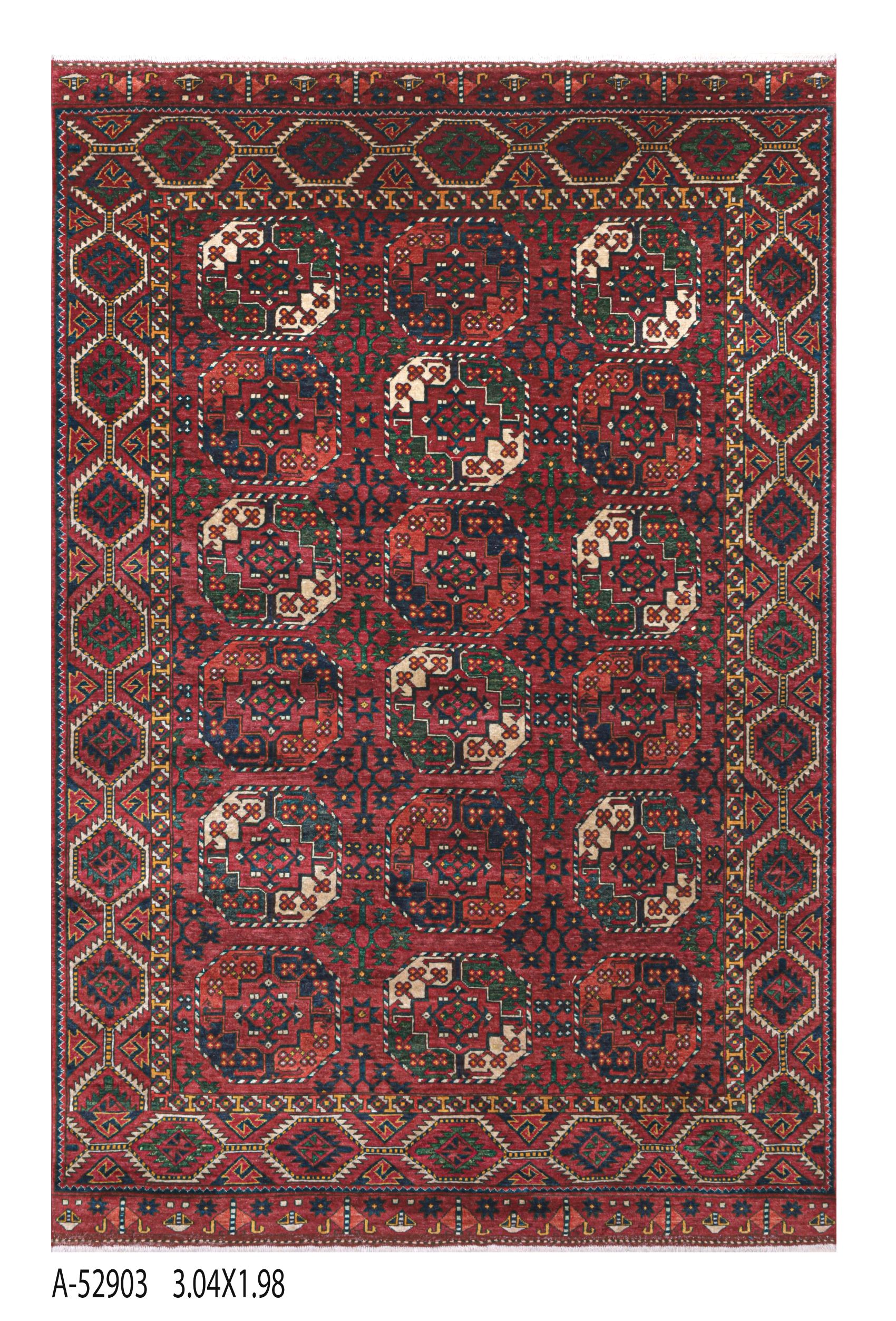 Aseel,  Elephant Feet Afghan Knot Carpet, Original Handwoven,Natural rugs, Aseel