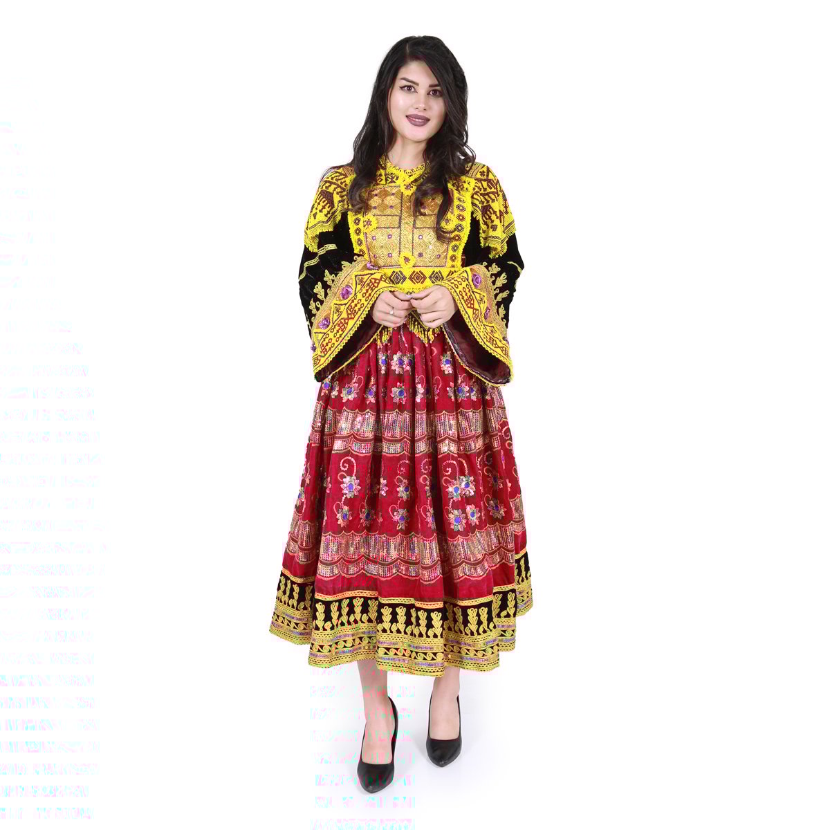 Velvet Kuchi Dress