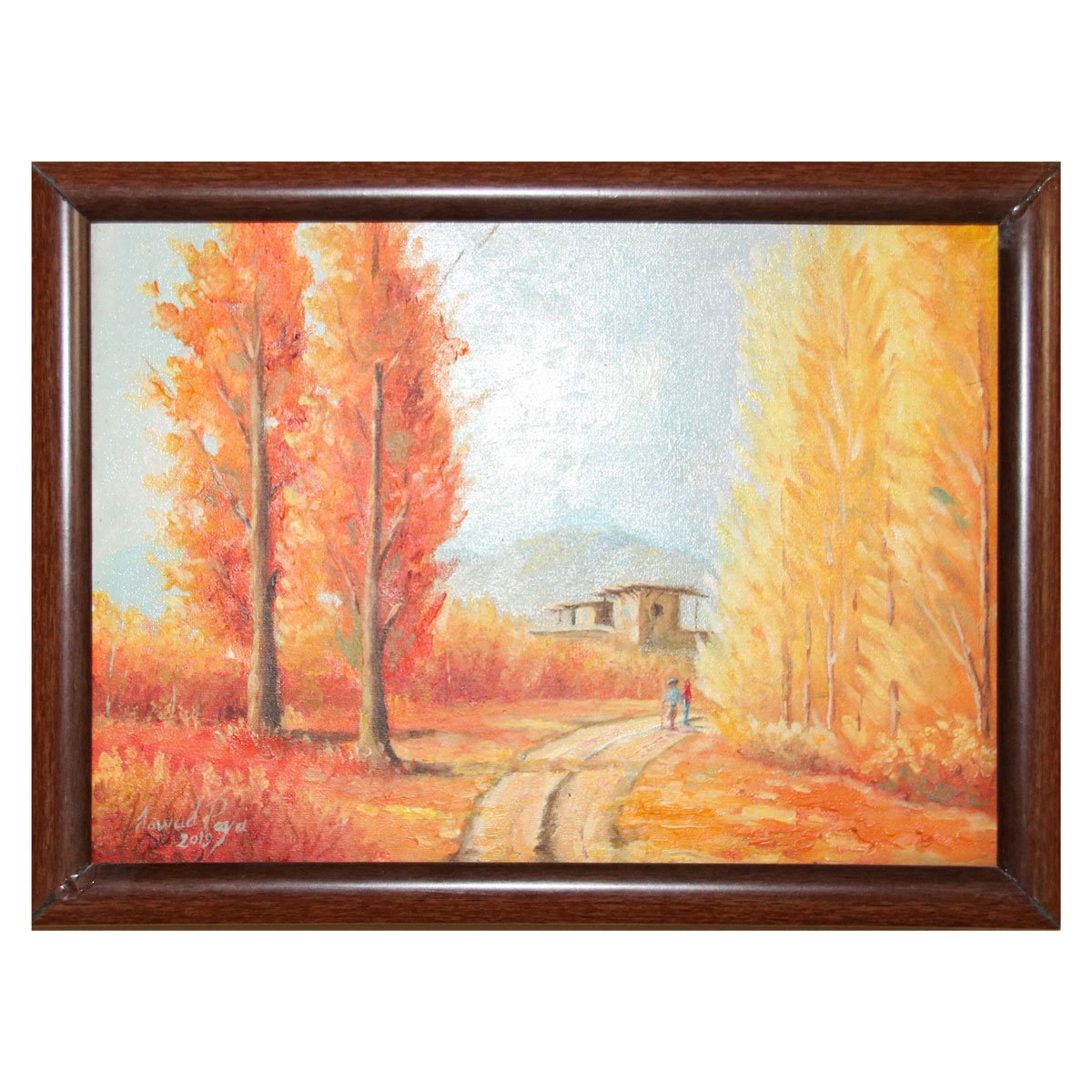 Autumn Nature View| Suburb Area Painting