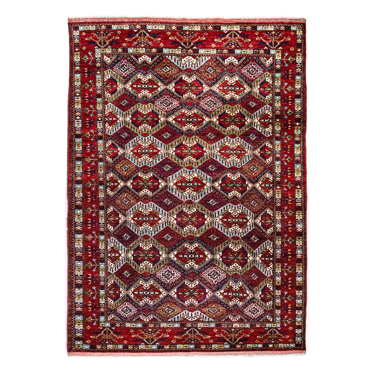 Chobi Hand-Knotted Rug 