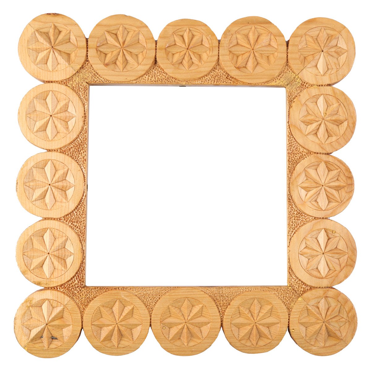 Archa Wood Square Photo Frame | Engraved Picture Frame 