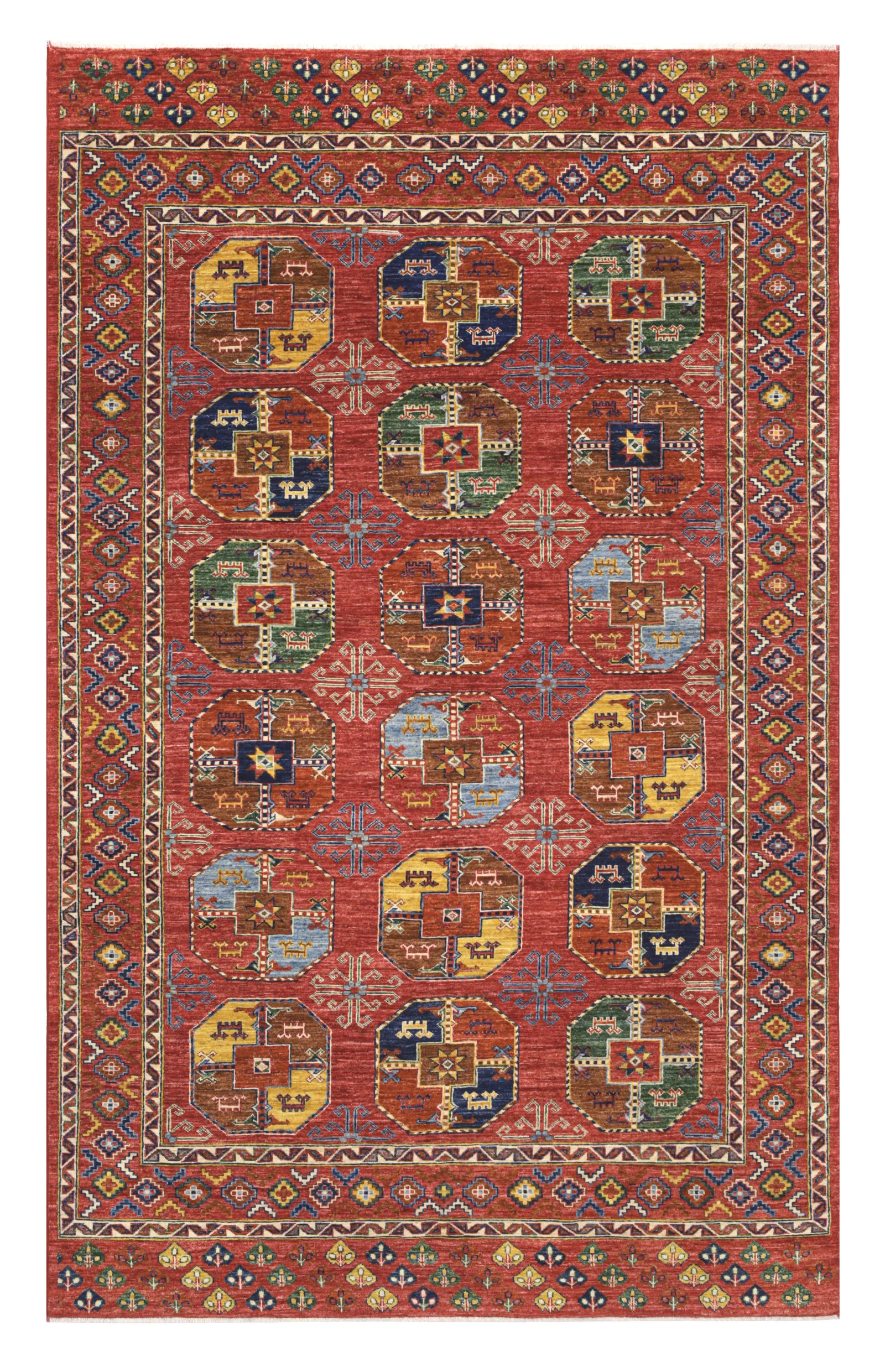 Afghan Carpet, Aseel Original Handwoven rug, Aseel affordible Carpets for office