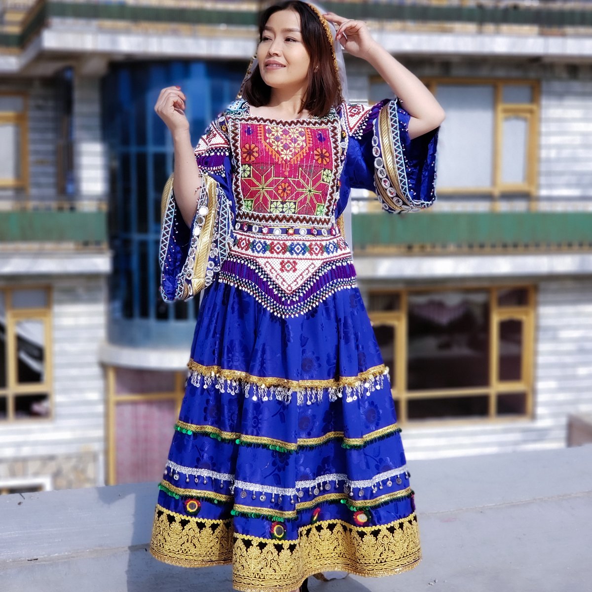 Beautiful Gande Afghani  |  Afghan Handmade Wedding Clothes