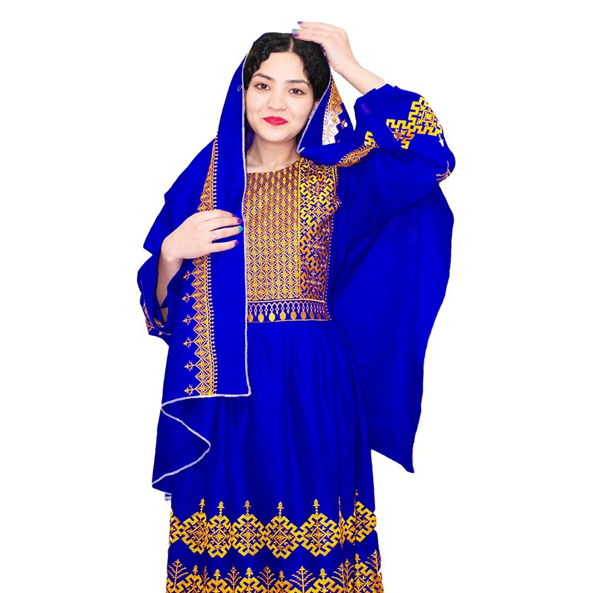 Hazargi Design Party Dress | Hand-embroidered Women Dress