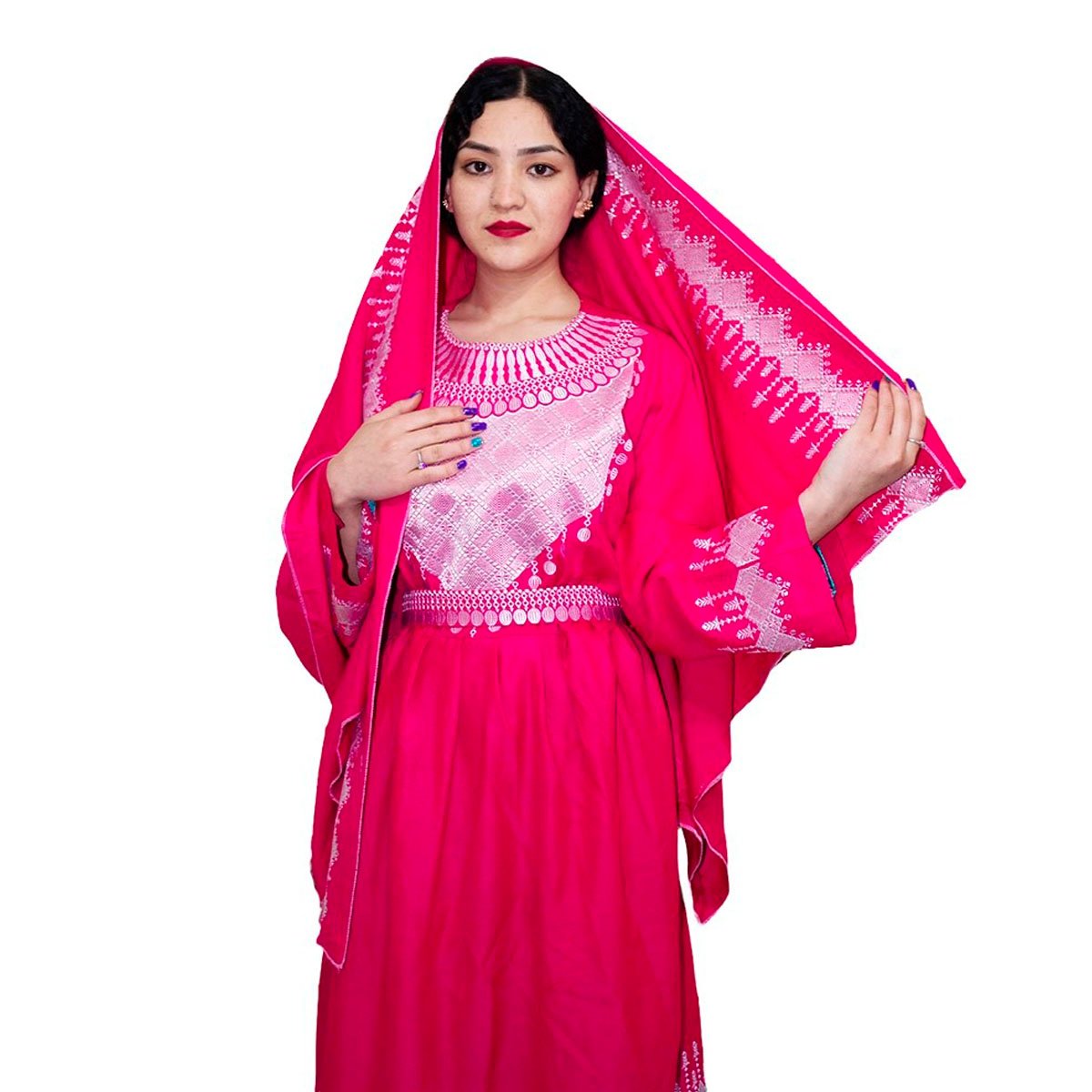 Hazargi Design Party Dress | Hand-embroidered Women Dress