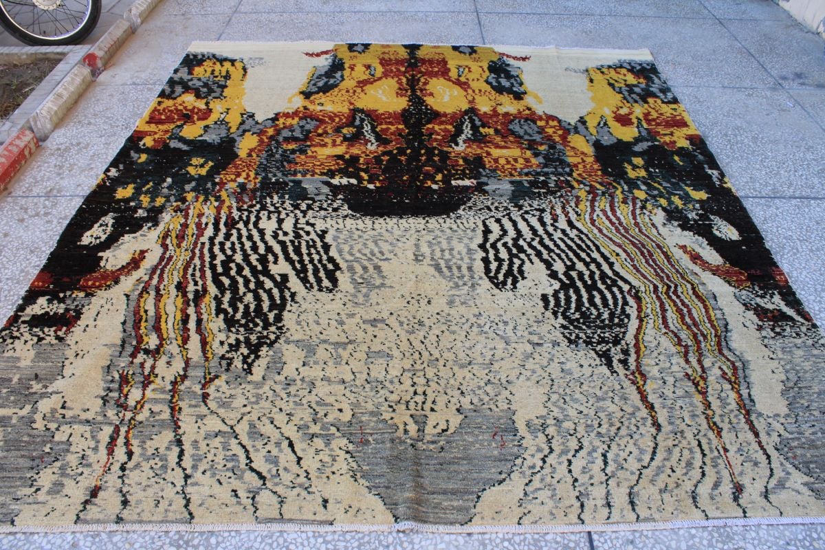Stunning New Modern Design Chobrang Carpet 