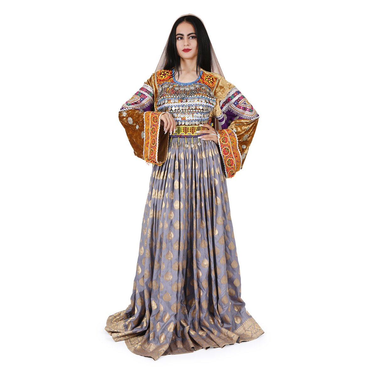 Vintage Afghani Wedding Dress
