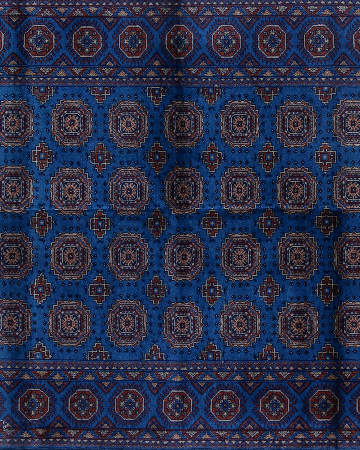 Sariq Design – Blue Belgian Wool Rug 1