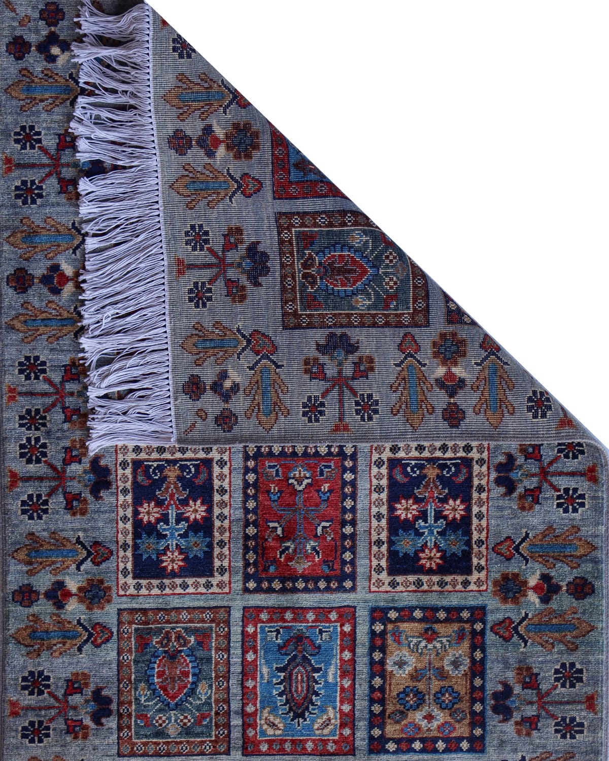 Handmade Afghan Rug Four Season Design 3