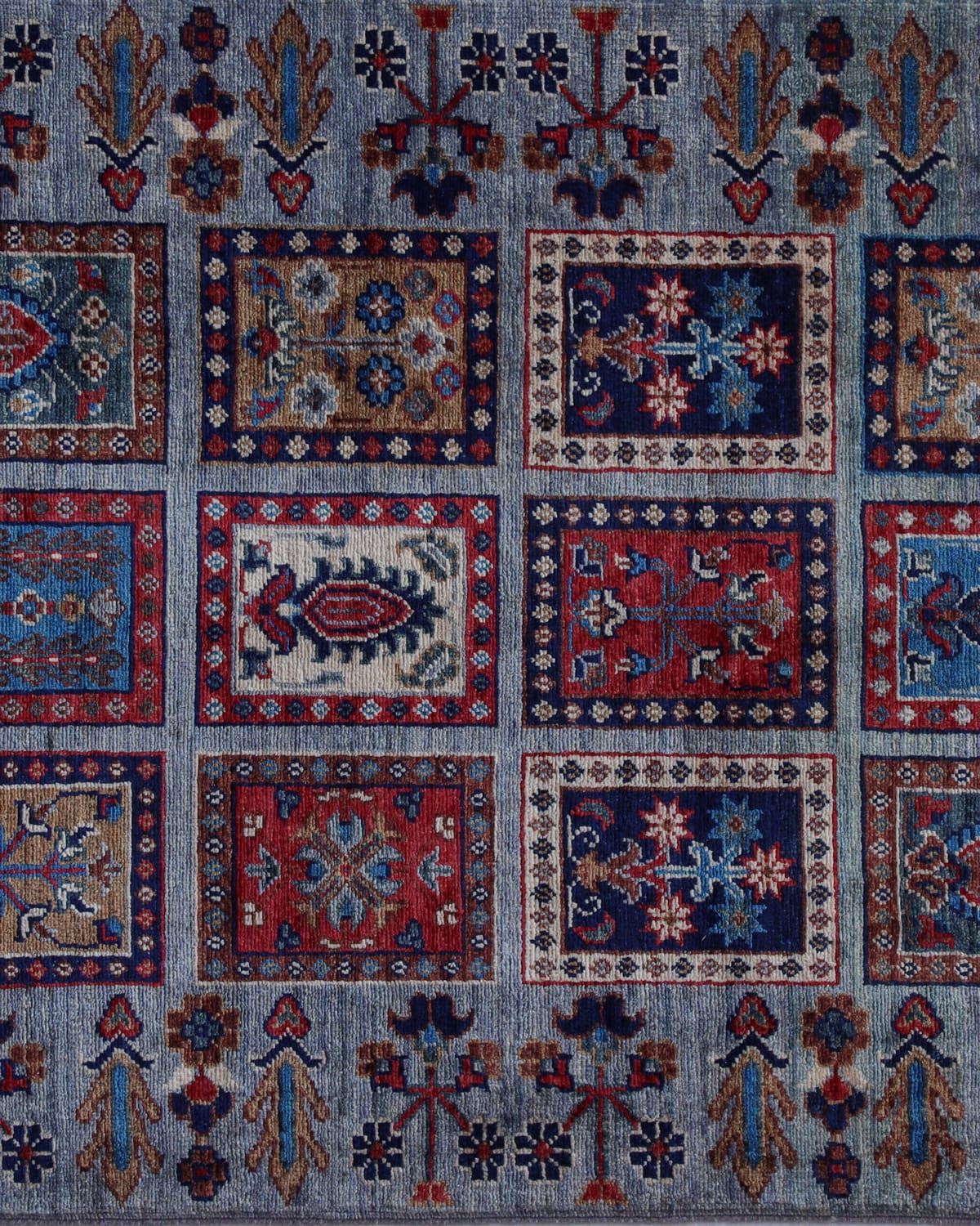 Handmade Afghan Rug Four Season Design 4
