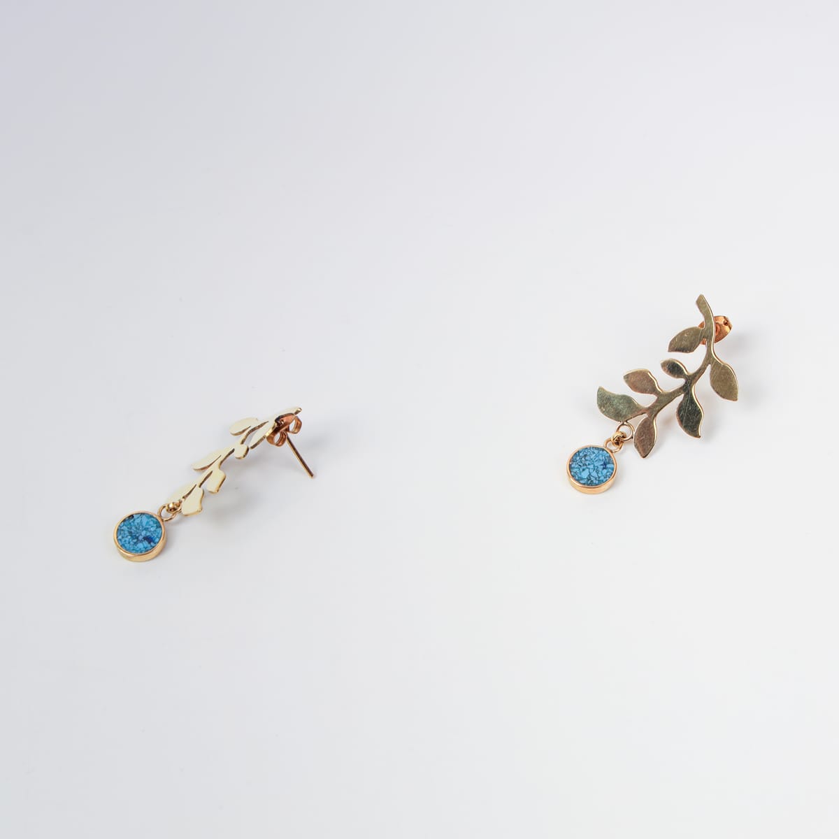 Silver Earrings – Handmade Gemstone 1