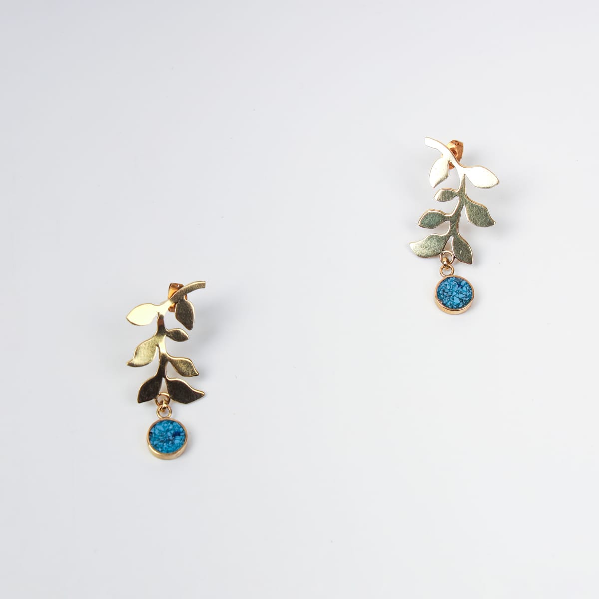 Silver Earrings – Handmade Gemstone 2