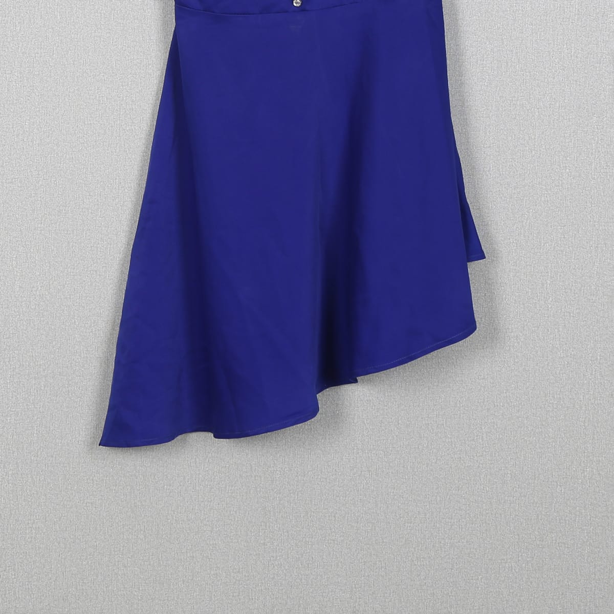 Royal Blue Asymmetrical Party Dress 1