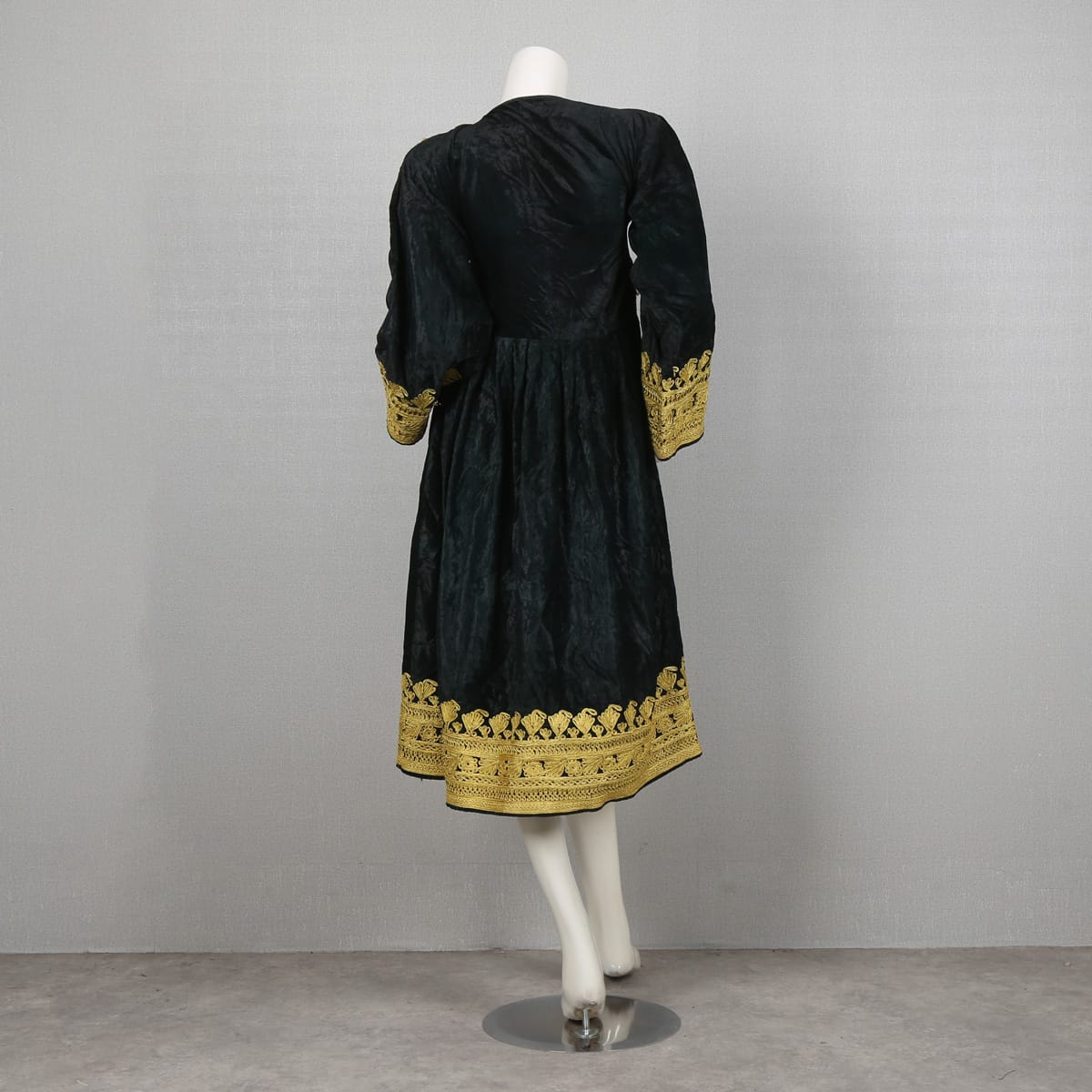 Black Embroidered Dress Gandi Afghami 4