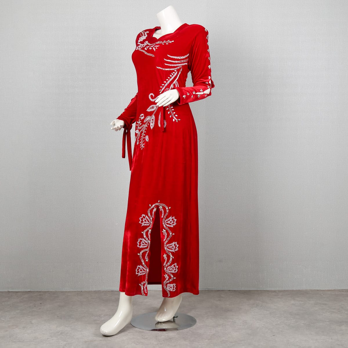 Red Velvet Dress 1