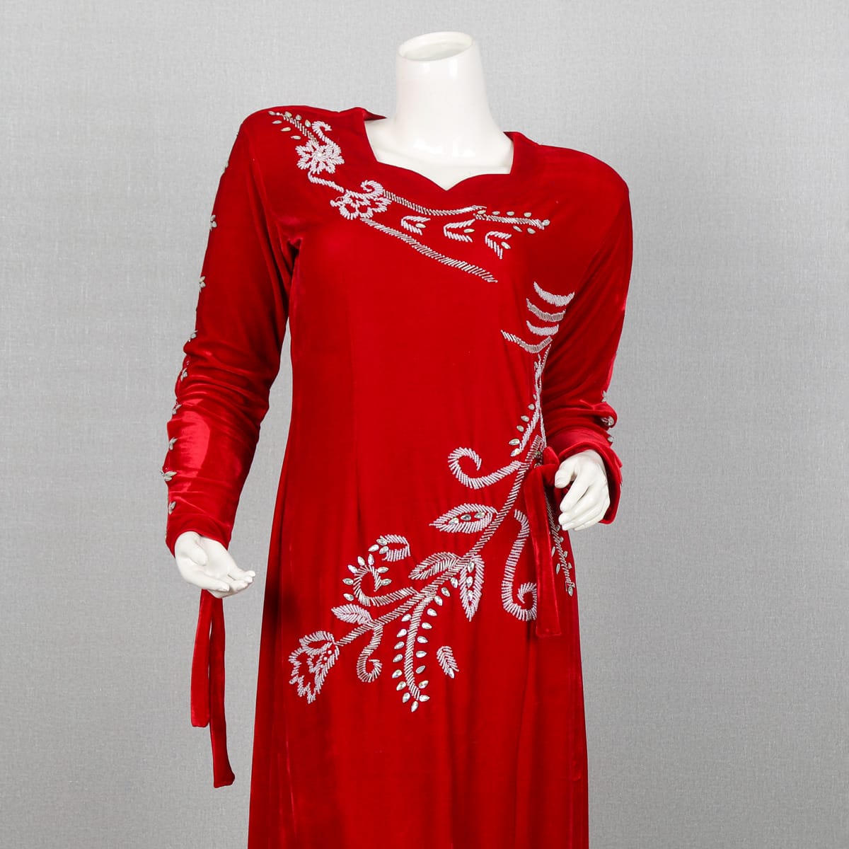 Red Velvet Dress 4