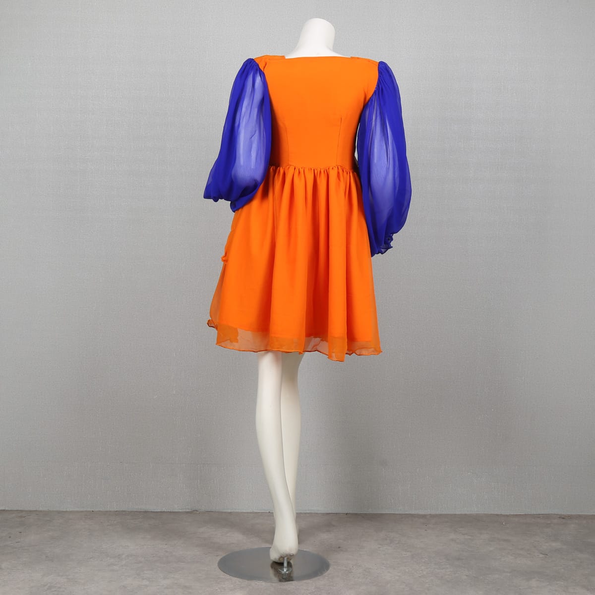 Colorful Boho Chic Dress with Embroidered Bodice 2