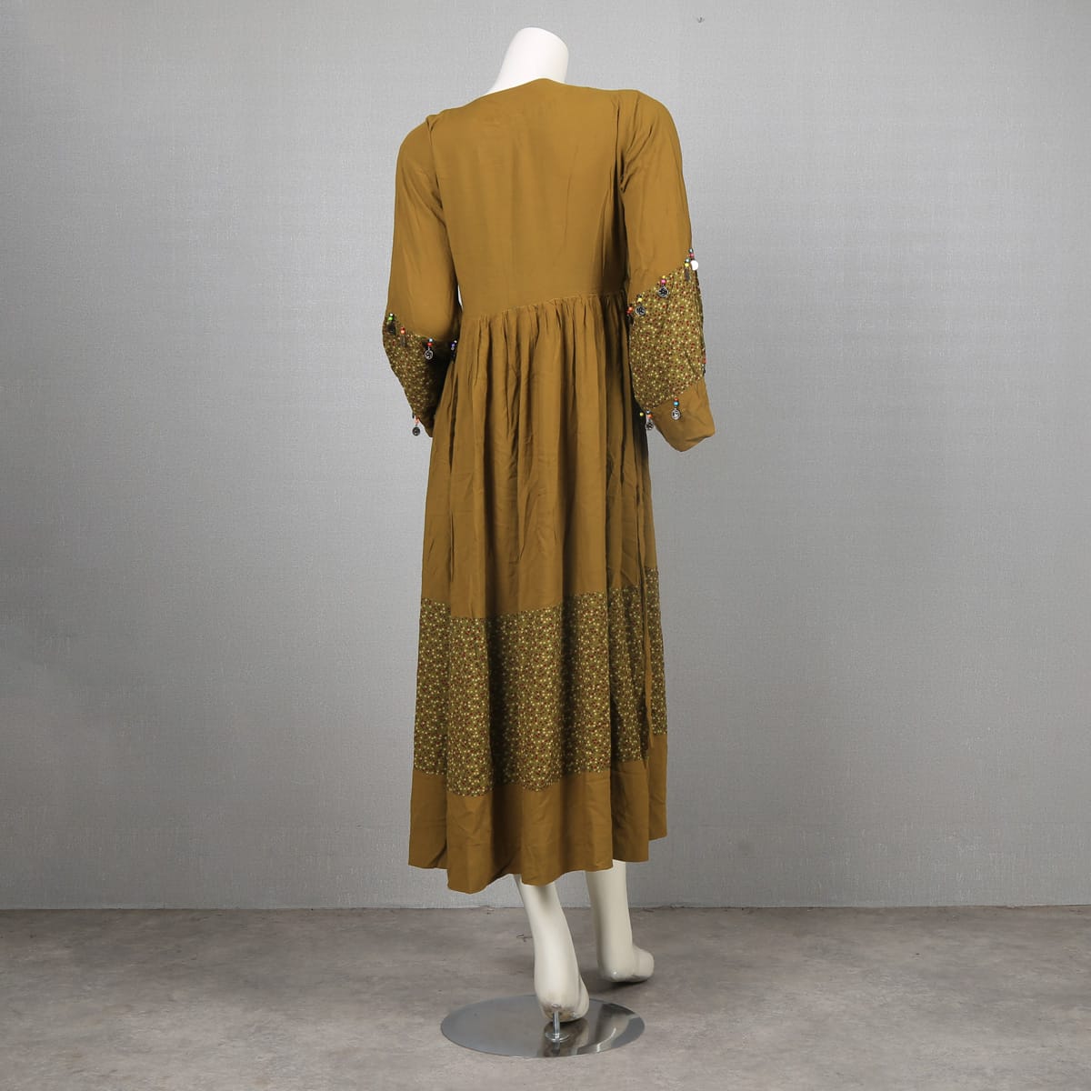Traditional Afghan Dress with Colorful Embroidery 1