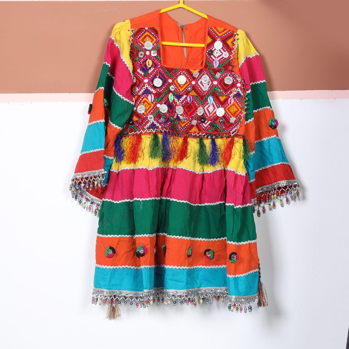 Zarmina Multi-Color Traditional Embroidered Dress 1