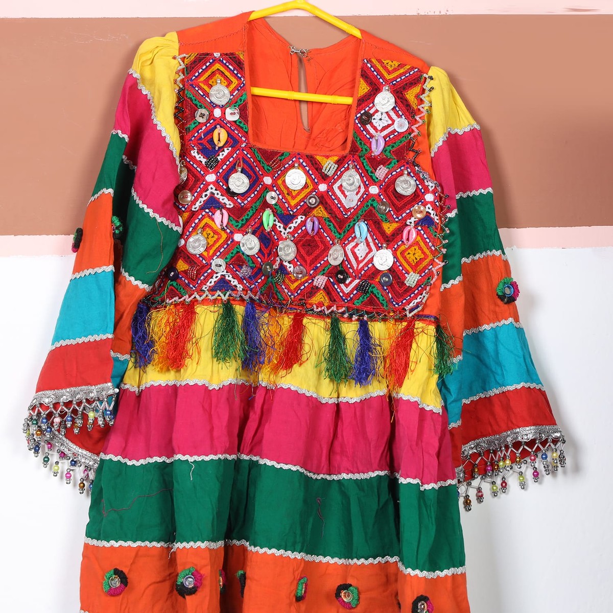 Zarmina Multi-Color Traditional Embroidered Dress 2