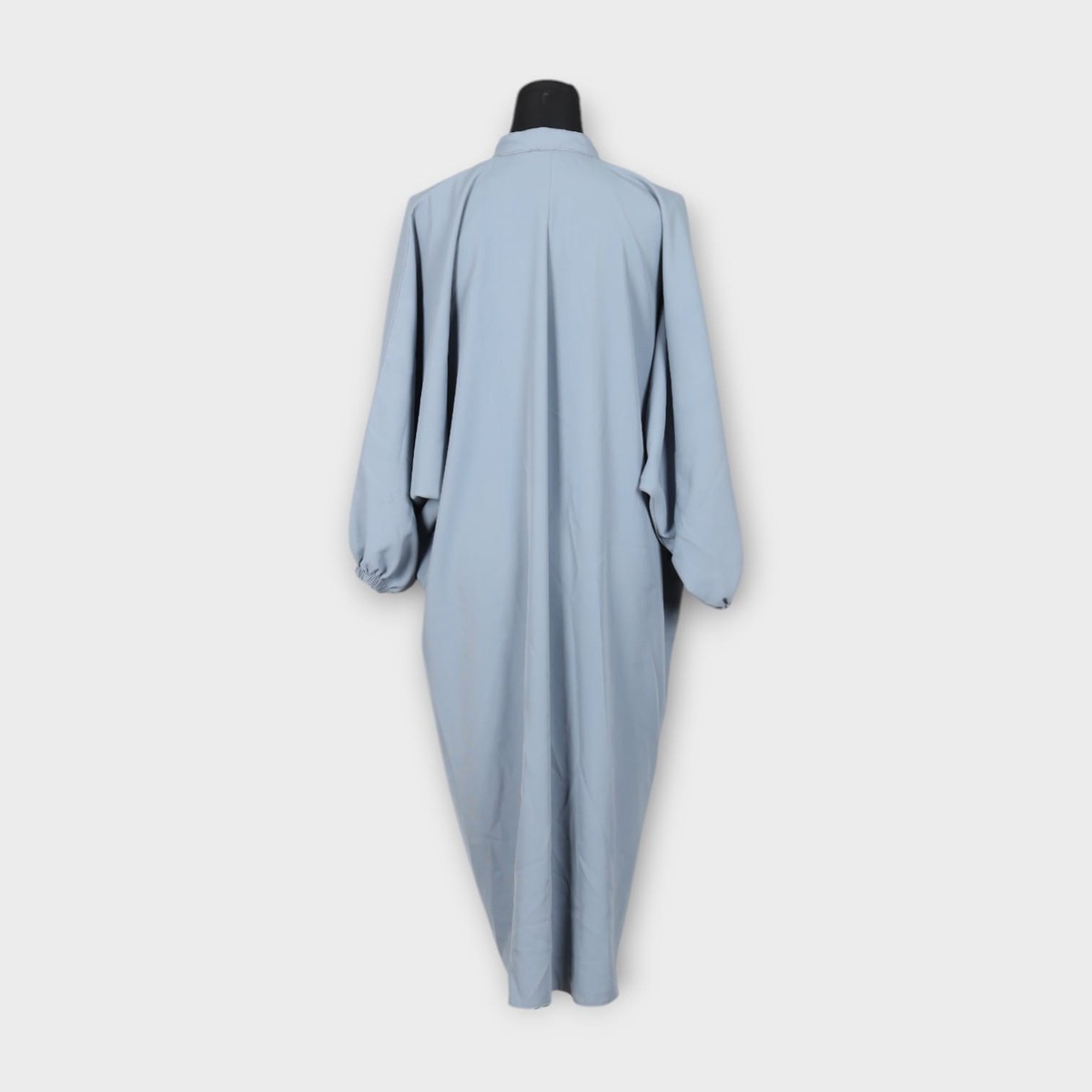 Sky Blue Open-Front Dress 3