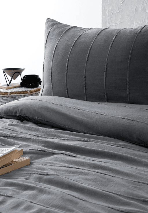Bedding Set Pearl Double – Luxury 100% Cotton Lightweight Pique Set for Double Beds 4