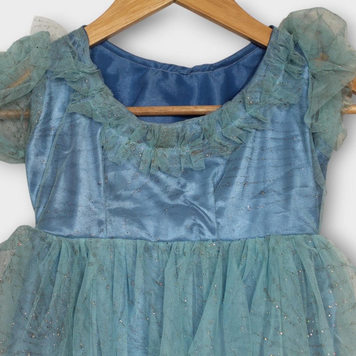 Sparkling Blue Princess Dress for baby 3
