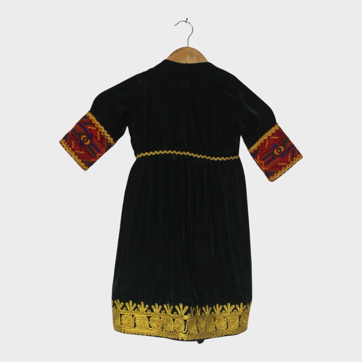 Traditional Afghani girl Dress Set with Hat 2
