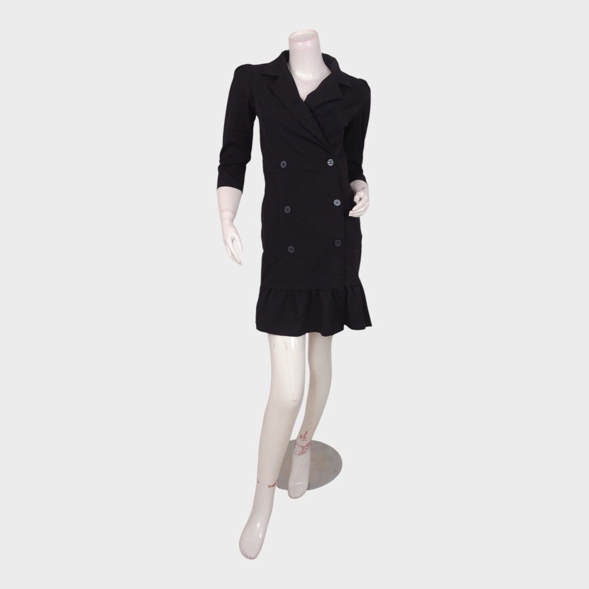 Midnight Authority – Black Blazer Dress 8